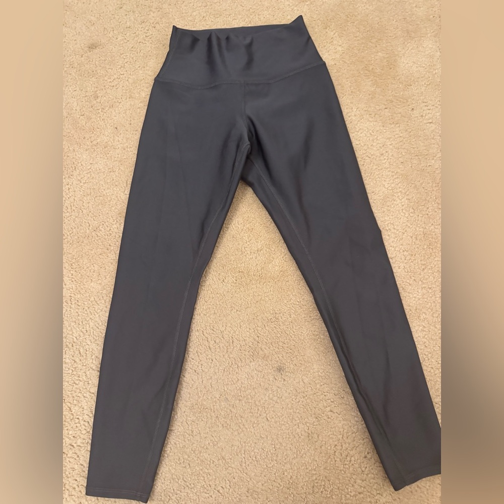 ALO Yoga Charcoal Leggings Size Small